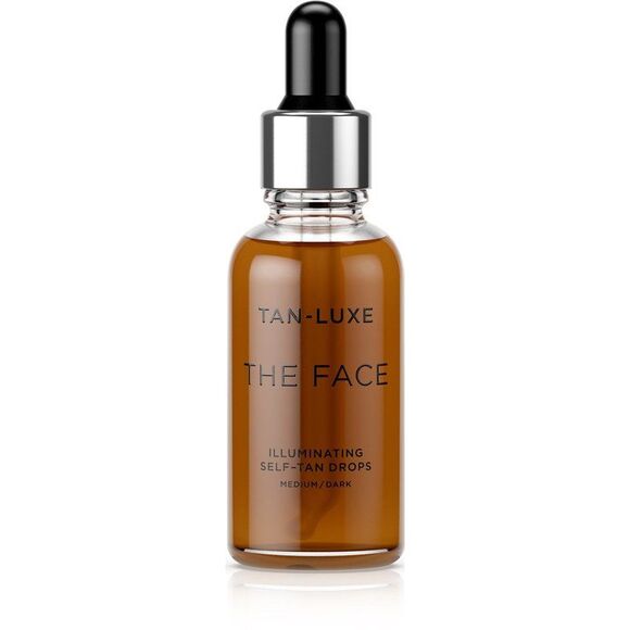 TAN-LUXE The Face Illuminating Self-Tan Drops - Medium/Dark 1.01oz - Picture 1 of 3